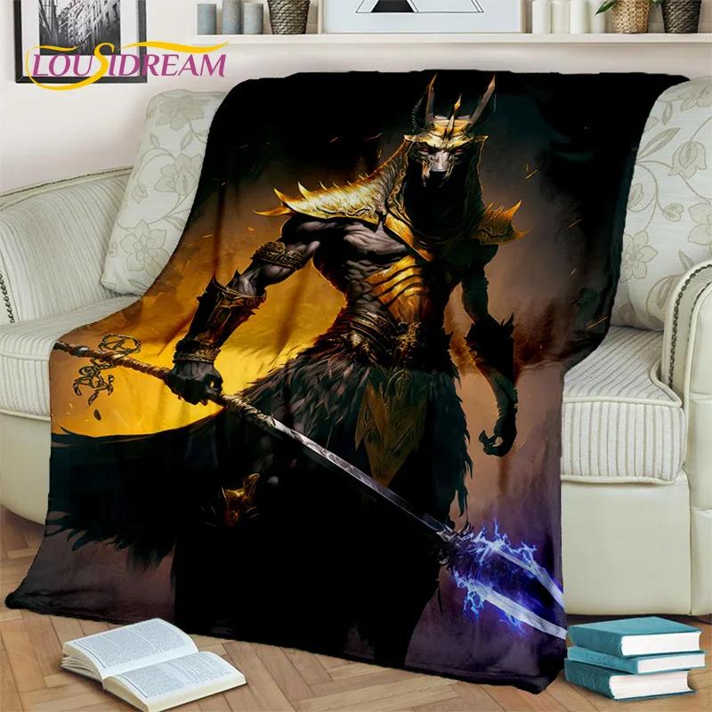 Anubis faraon Horus mumia mitologia egipska bogowie koc, miękki koc do rzucania dla domu sypialnia kanapa z funkcją spania narzuta na piknik koc dziecięcy