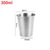 Tazza in Acciaio Inossidabile 304 da 200-500ml Tazze per Whisky Birra Bicchiere Termico per Vino Bianco Caffè Tazze da Viaggio Campeggio Tazza per Bere Caffè Tè