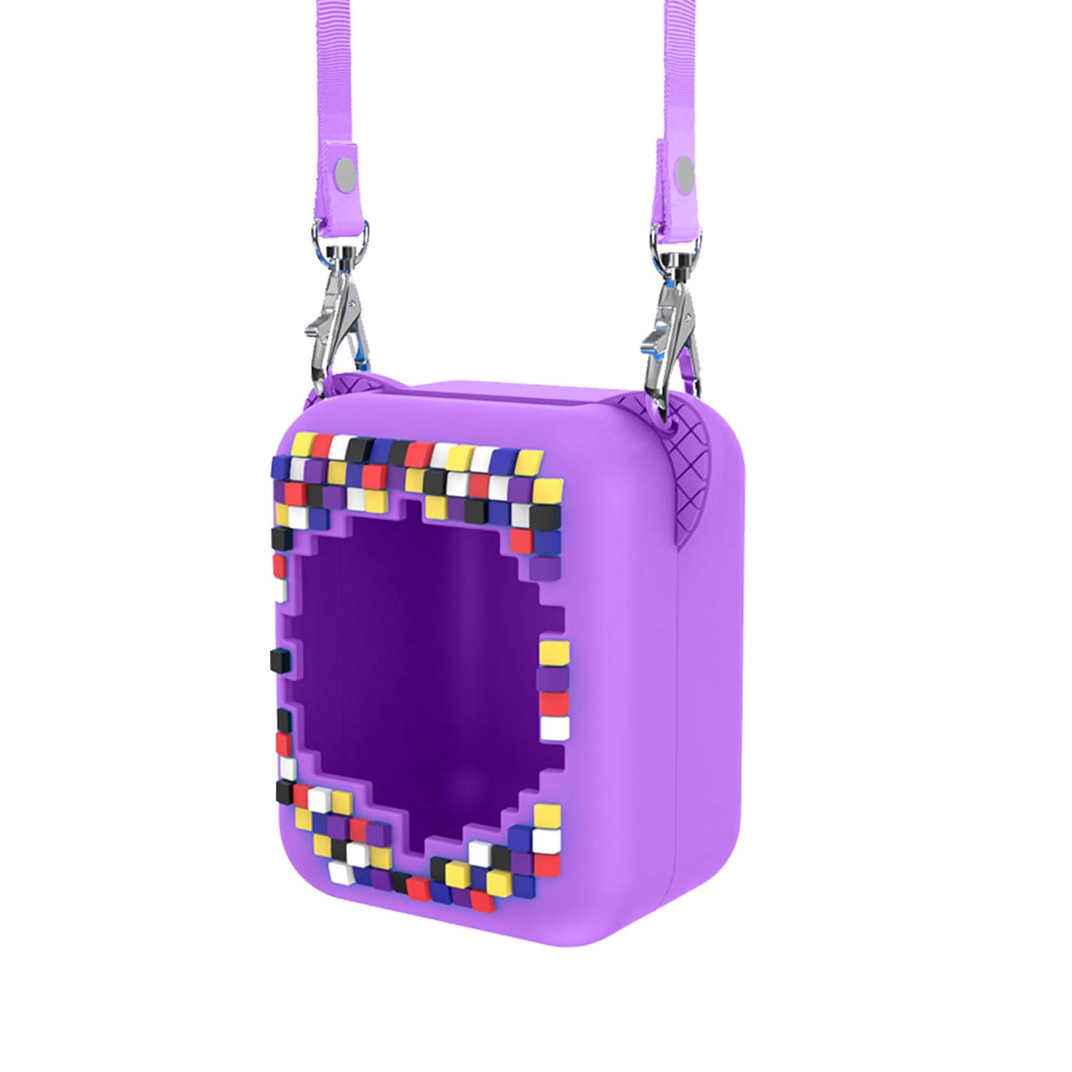 

BITZEE чехол для электронных игрушек для домашних животных TAKARA TOMY полный защитный чехол силиконовый чехол полностью устойчивый к царапинам детский всплывающий [HUKWIMO] ударопрочный, фиолетовый