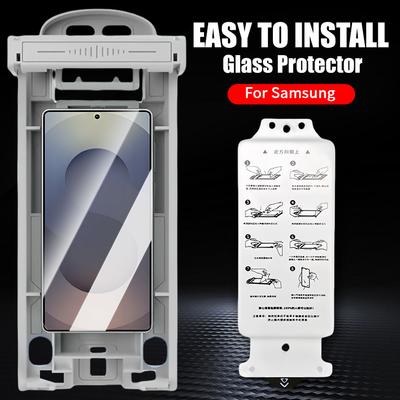 Kolay Kurulum HD Seramik Film Tam Kapsama Ekran Koruyucu Samsung Galaxy S25 S24 S23 S22 Ultra Plus İçin