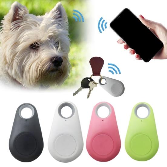 Wireless Bluetooth-compatible Anti-lost Smart Alarm Car Key Finder Pet Tracker Locator