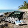 1pc Linkin Park2 Beach Towel, Beach and Seaside Swimming Pool Equipment, Fashion Pattern, Rectangular, Travel Essentials
