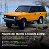 1:18 RC Car 4WD Off Road Remote Control Climbing SUV Truck Climbing Toy Vehicle Rubber Tires Spring Suspension 20m