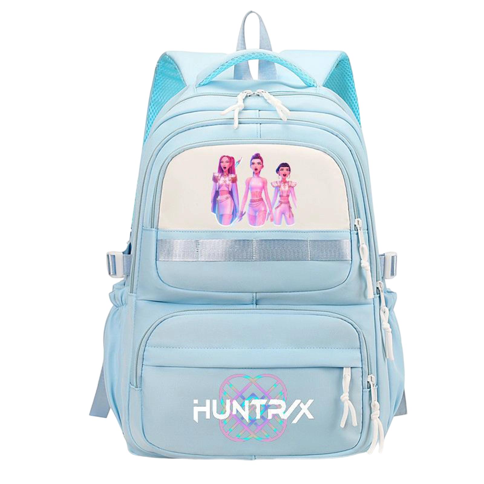 

Children s Backpack Alphabet Series Student Anime Fashion Backpack One Size