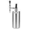 Nitro Cold Brew Kaffebryggare Rostfri Keg Kväve Kaffemaskin Dispenser System Kit 3.6L