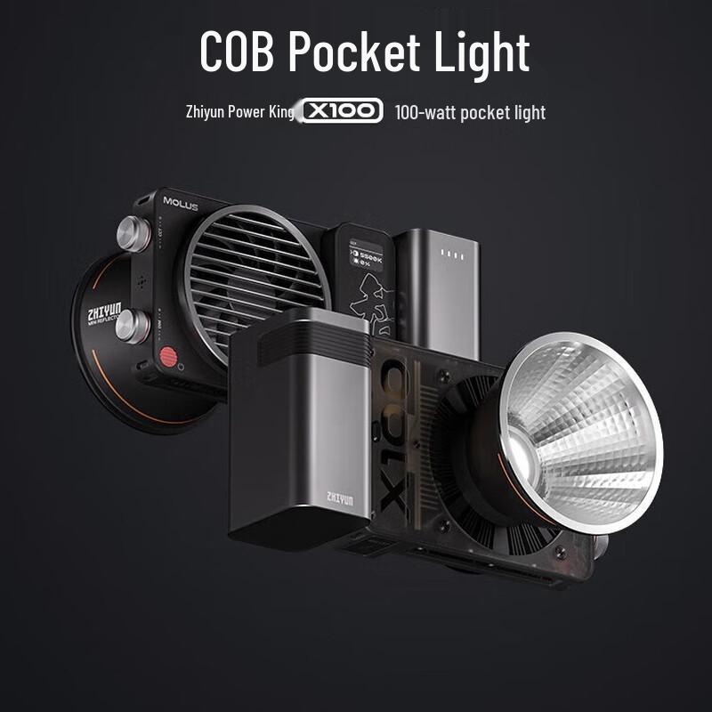 ZHIYUN X100 Power King 100W Photography Fill Light