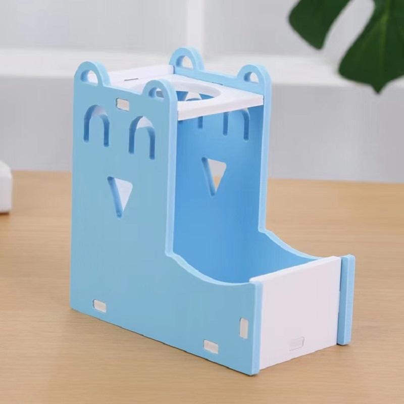 Hamster Automatischer Tränke 2 in 1 Futterspender Hamster Niedlicher Mini Futterspender Hängender Futternapf Futterspender Meerschweinchen Eichhörnchen Zubehör