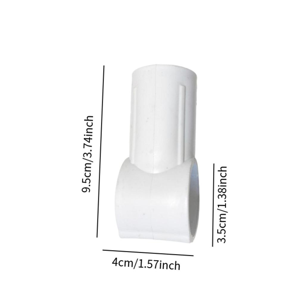 Swimming Pool Hose Connector Leakproof Wear Resistant Waterproof Tee Joint Pipe Accessories