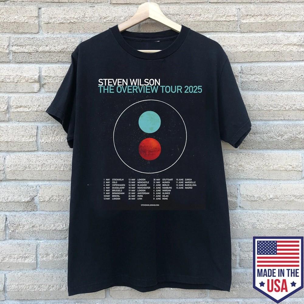 The Overview Tour Porcupine Tree Steven Wilson  Full Size S-2XL Unisex T-Shirt XL