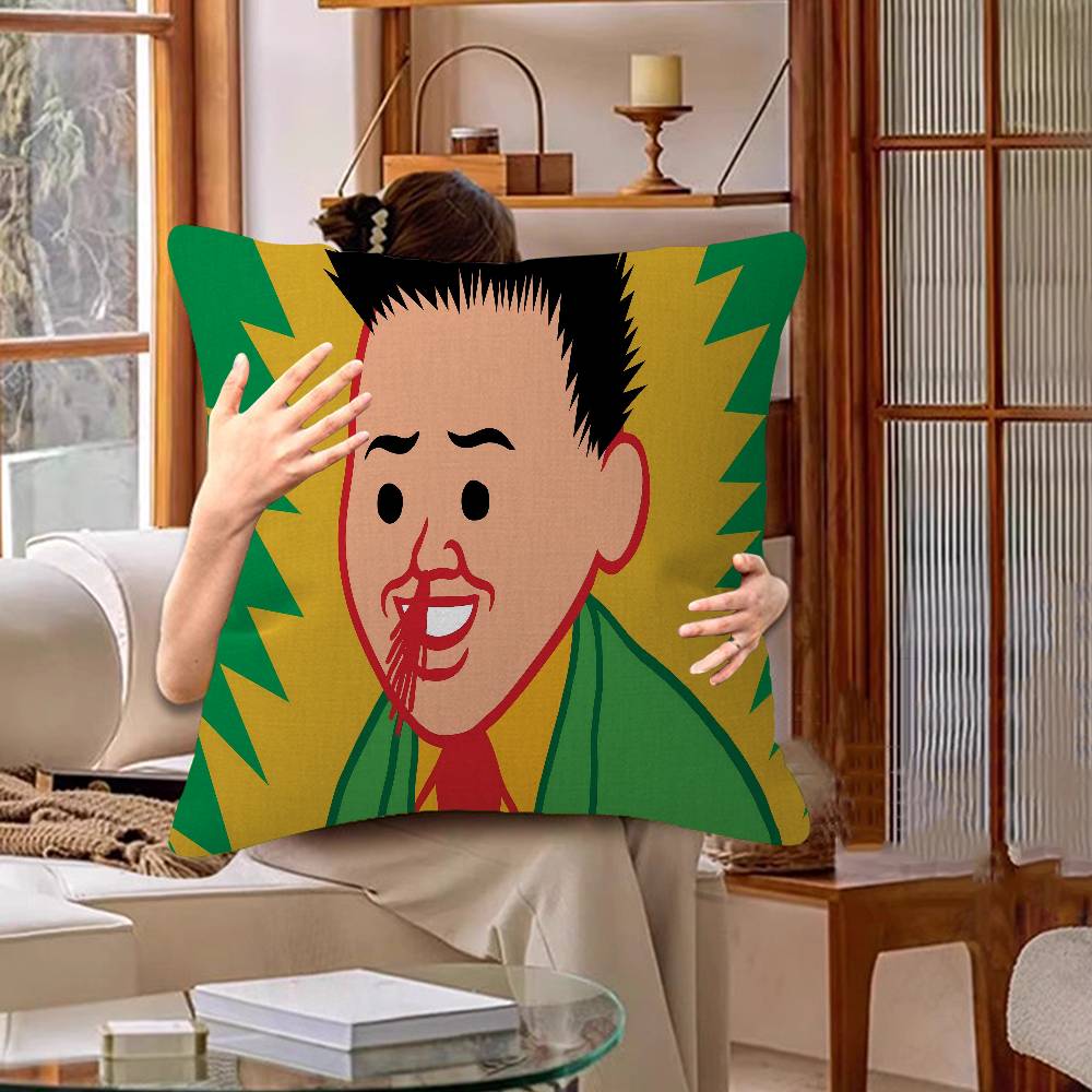 Abstract Funny Joan Cornella Cushion Cover Inches Farmhouse Decor Home Throw Pillow Covers For Couch Decorations
