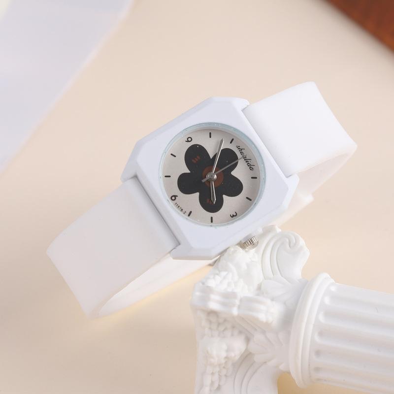 Dopamine Silicone Belt Casual Ladies Watch Fashion Cute Small Fresh Student Quartz Watch Female