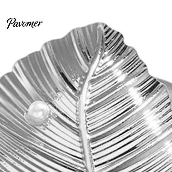 Alloy Scarf Buckle for Coats Leaf Silk Ring And Slides Women, Metal T-shirt Ties Clip with Faux Pearls Embellishment Shawl, Bandana, Clothing