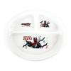 Kamen Rider Zetts Divided Lunch Microwave and Dishwasher Made In Product Number 077127 Plate, Plate, Plate, 23cm, Children's Tableware, Safe, Japan,