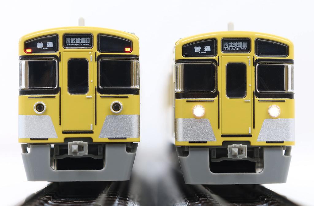 Greenmax N Gauge Seibu 9000 Sayama 9102 Train Model Electric Train Series, Debut, Line, Set, 4-car Set, Motorized, 50062, Train,