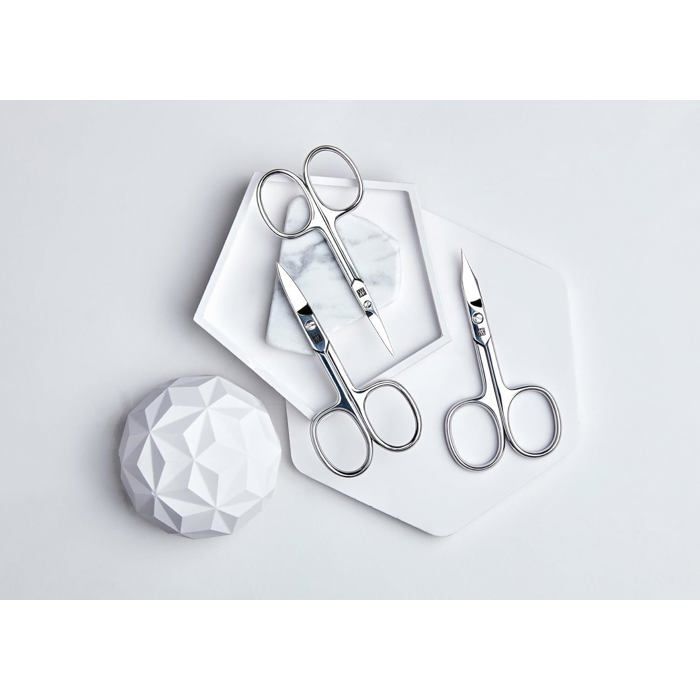 Kit de Manucure - ZWILLING - 7 pièces - Acier Inoxydable - Étui en Cuir - Voyage