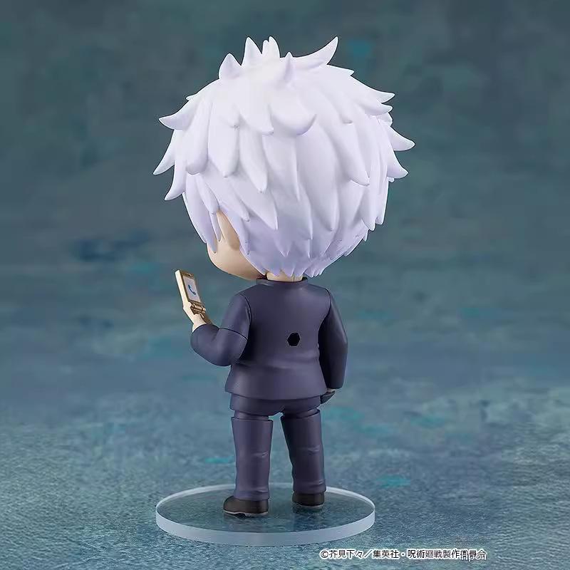 Jujutsu Kaisen Anime Gojo Satoru Joint mobility Action Figure PVC Model doll Toy Qversion nendoroid Desk Decor Gifts boxed
