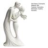 Hochzeitstag Geschenk für Paar 3D Gedrucktes Kuss-Ornament, Moderne Minimalistische Liebesstatue, Abstrakte Figur Romantische Skulptur Zuhause Wohnzimmer