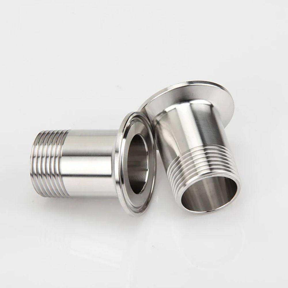 1 ks BSPT Vnitřní/Vnější závit Tri Clamp 1/4" 3/8" 1/2" 3/4" 1" TriClamp Adaptér