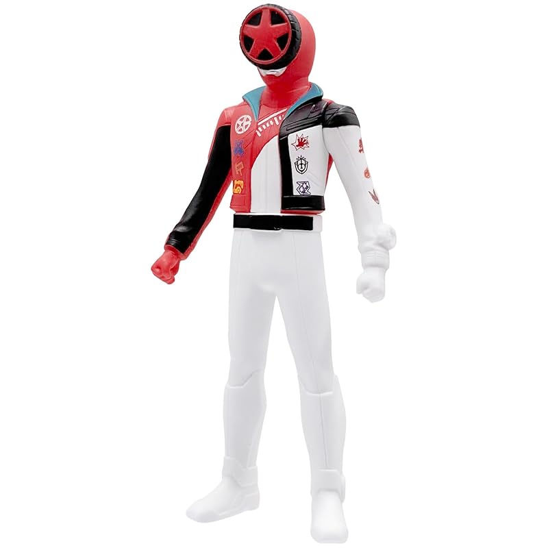 

[BANDAI] Bakujo Sentai Bun Bunger Sentai Hero Series champion bun red