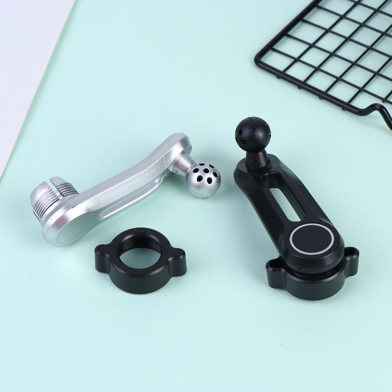 17mm Ball Joint Extension Rod, Female To Male Rotating Extender Pole For Car Air Vent Mobile Phone Holder Stand