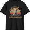 Men Durable T Shirt Fashion Crew Neck Short-Sleeve Cotton Tee for Mens