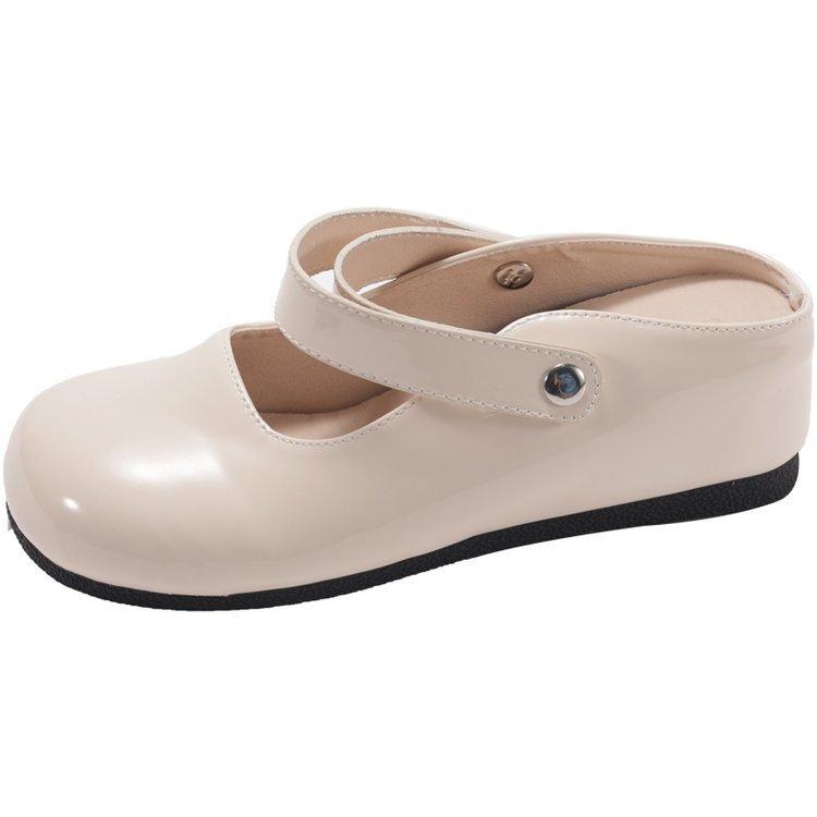 

French sweet Mary Jane shoes for women s 2025 new models can be worn twice, and the inner height of the bag head slippers increases for small peo 35