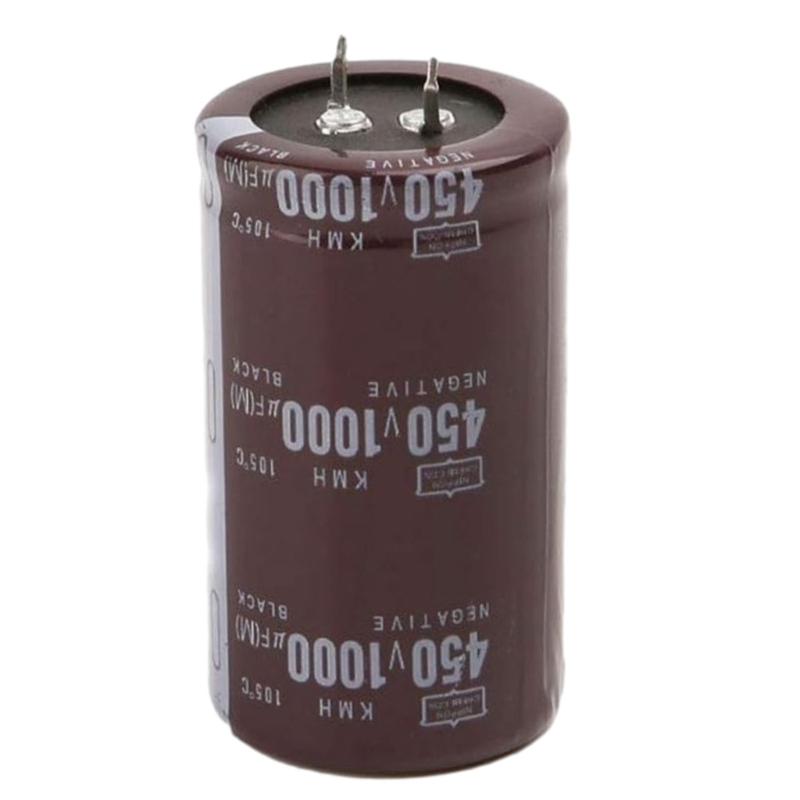 Reliable 450V 1000UF Electrolytic Capacitor for Microprocessor Control Circuits Power Converter Various Applications