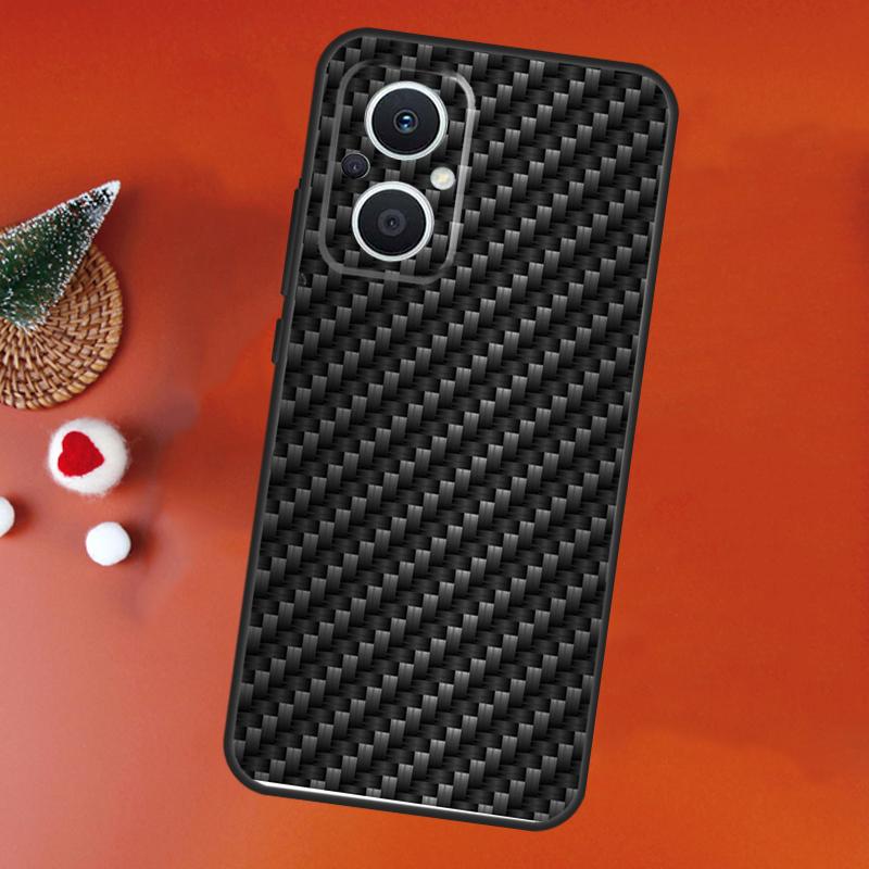 Kohlefaser Hülle für OPPO Reno 10 Pro 4 5 6 7 8 Lite 4Z 5Z 8T Find X3 Neo X2 Lite Find X5 X6 Pro Abdeckung