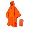 TOMSHOO Raincoat Poncho Backpack Cover Ground Sheet Picnic Blanket Camping Tarp Multi-purpose Hiking Outdoor