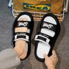 Fashion Men's and Women's New Summer Slippers Anti-slip Wear-resistant Sandals Lovers Thick Sole Beach Sandals Casual Sneakers