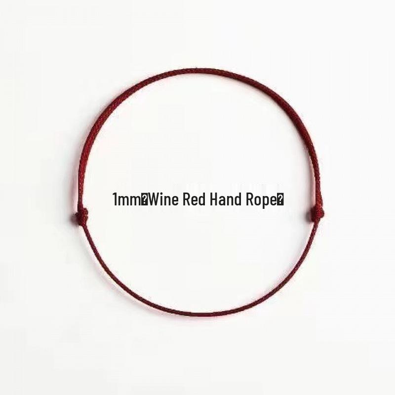 Red String Benmingnian Hand Rope: Men's Bracelet, Women's Anklet, Couple's Anklet