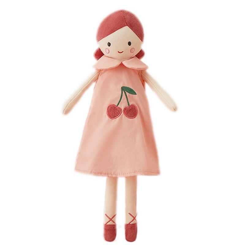 

Comfort Scandinavian Dress Little Girl Doll Ragdoll Cherry Heart Girl riffield Authentic authorization