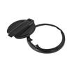 For Jeep Wrangler JL 2018  ABS Chrome or Carbon Fiber Look Car Styling Tank Fuel Gas Diesel Oil Cap Cover Trim Accessories