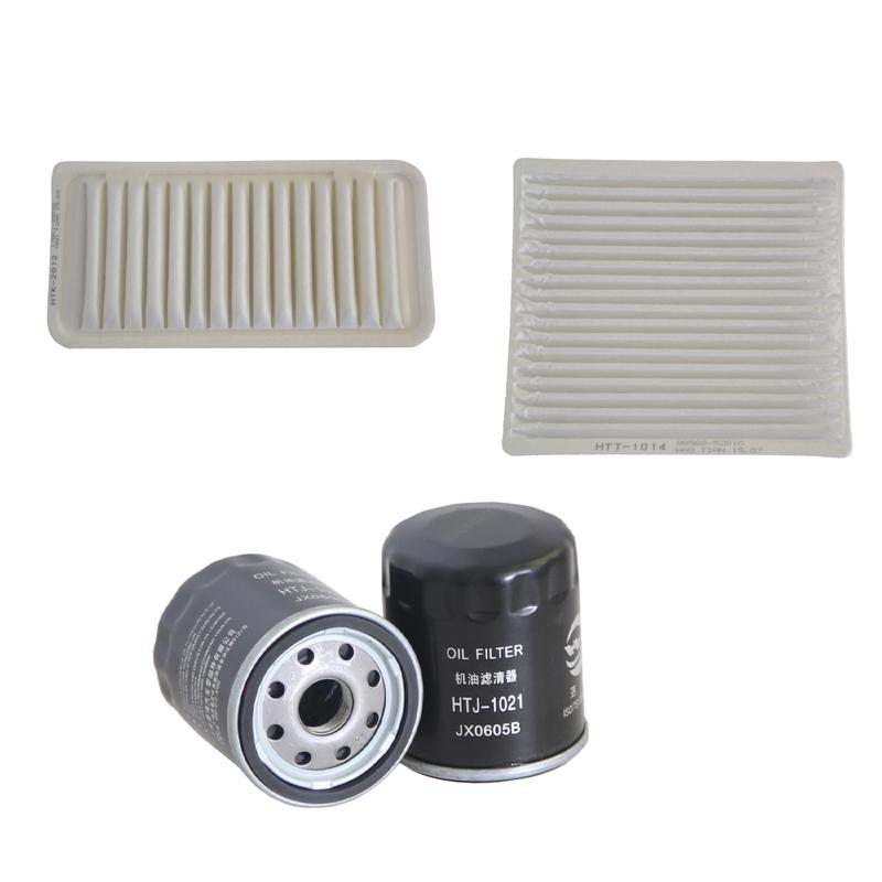 CABIN filter Air filter and Oil filter for TOYOTA COROLLA AE12 2000-2007 1.5L LAK1291 0986AF2227 LX2519 0986AF0061 OC611
