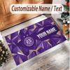 Personalized Crystal Velvet Carpet Austria Wien FC Pattern Non Slip Floor Rug