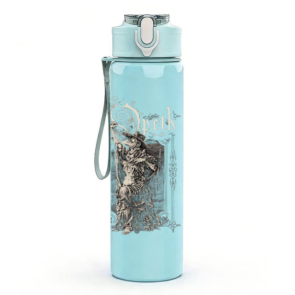 1PC Dark Forest Tree Vintage Grunge Print 750ml Portable Sports Water Bottle Leakproof Gym Outdoor Travel Drink Cup