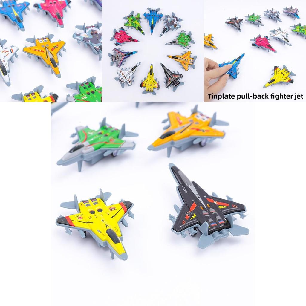 Aereo da combattimento a inerzia in plastica tradizionale Giocattolo per bambini Gioco al coperto e Premi