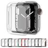 Durable Pc Case With Hd Clear Screen Protector For Apple Watch Protects Against Accidental Drops