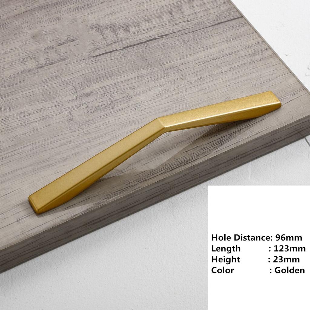 Handles Drawer Cabinet Furniture Kitchen Handles for Cabinet Knob Door Drawer Furniture Kitchen Knob Golden Simplicity Hardware