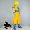 30cm Z Warrior Unlimited Son Goku Anime Figure Dragon Ball Pvc Statue Model Doll Double Head Swap Collection Children'S Toy Present