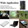 15W 5V Foldable Monocrystalline Waterproof Charger Sun Power Bank for Phone Battery USB Portable Folding Solar Panel