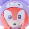 SEGA FAVE SONIC & FRIENDS Sanrio Characters Plush Toy M Knuckles X Kuromi