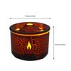 2 Lights Modes Flame Diffuser with Remote Control Air Humidifier  Essential Oil Fragrance
