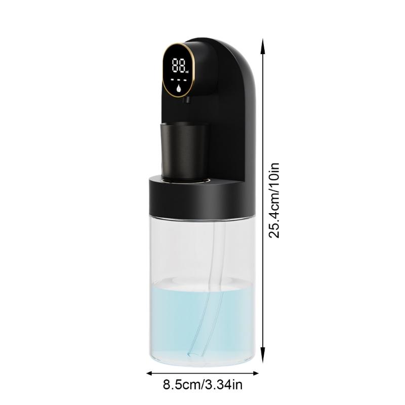 Macchina Dispenser Intelligente per Collutorio Ricaricabile tramite USB-C Batteria da 2000mAh Uso Continuo e 4 Tazze Staccabili