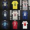 Heren Voetbalshirt Fan Kleding Argentinië Spanje Engeland Frankrijk 2026 Wereldbeker Korte Mouw Voetbalshirt Gepersonaliseerde Naam Nummer