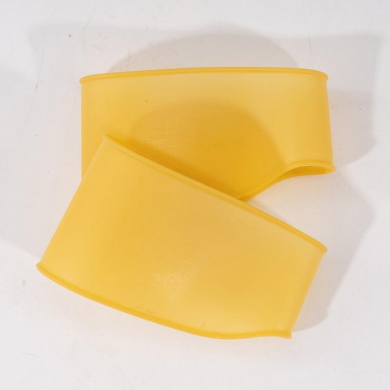 2Pcs Soccer Shoe Lace Bands Silicone Shoelaces Covers Soccer Cleat Lace Protector for Football Baseball Shoes Easy Use