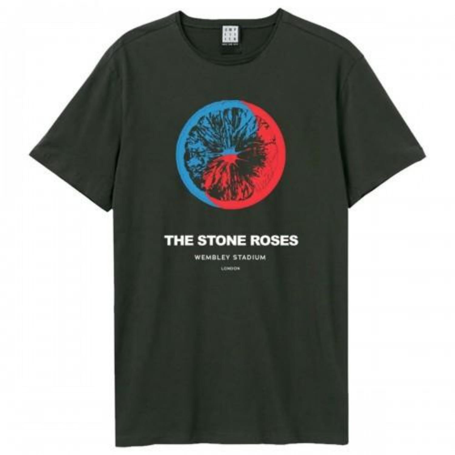 Amplified Unisex Adult Wembley The Stone Roses T-Shirt S