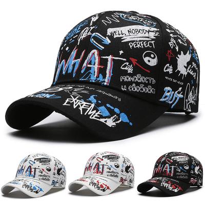 Graffiti Hat Male Printed Hip Hop Cap Female