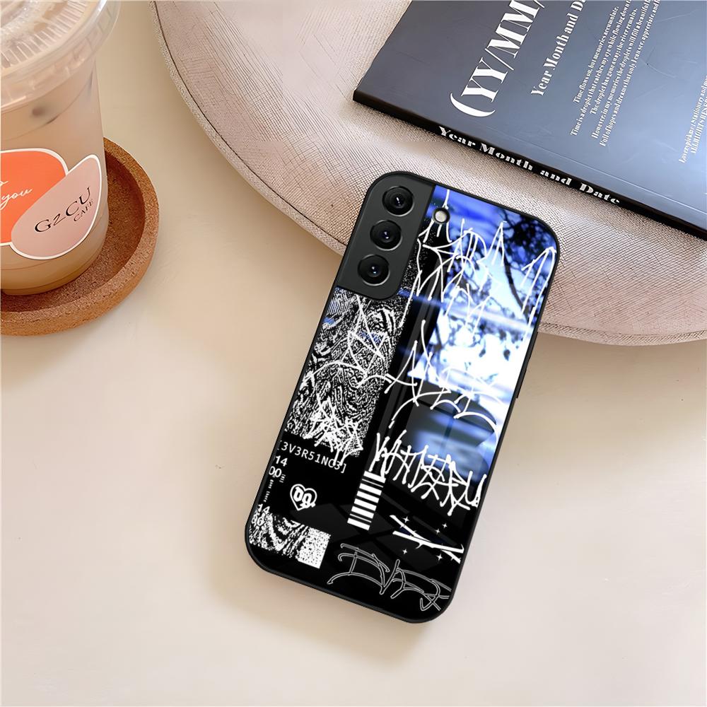 Rapper Bladee Cold Visions Phone Case Glass For Samsung Galaxy S26 S25 S21 S22 S24 S23 S20 Ultra Fe Plus A16 A24 A55 A53 Coque