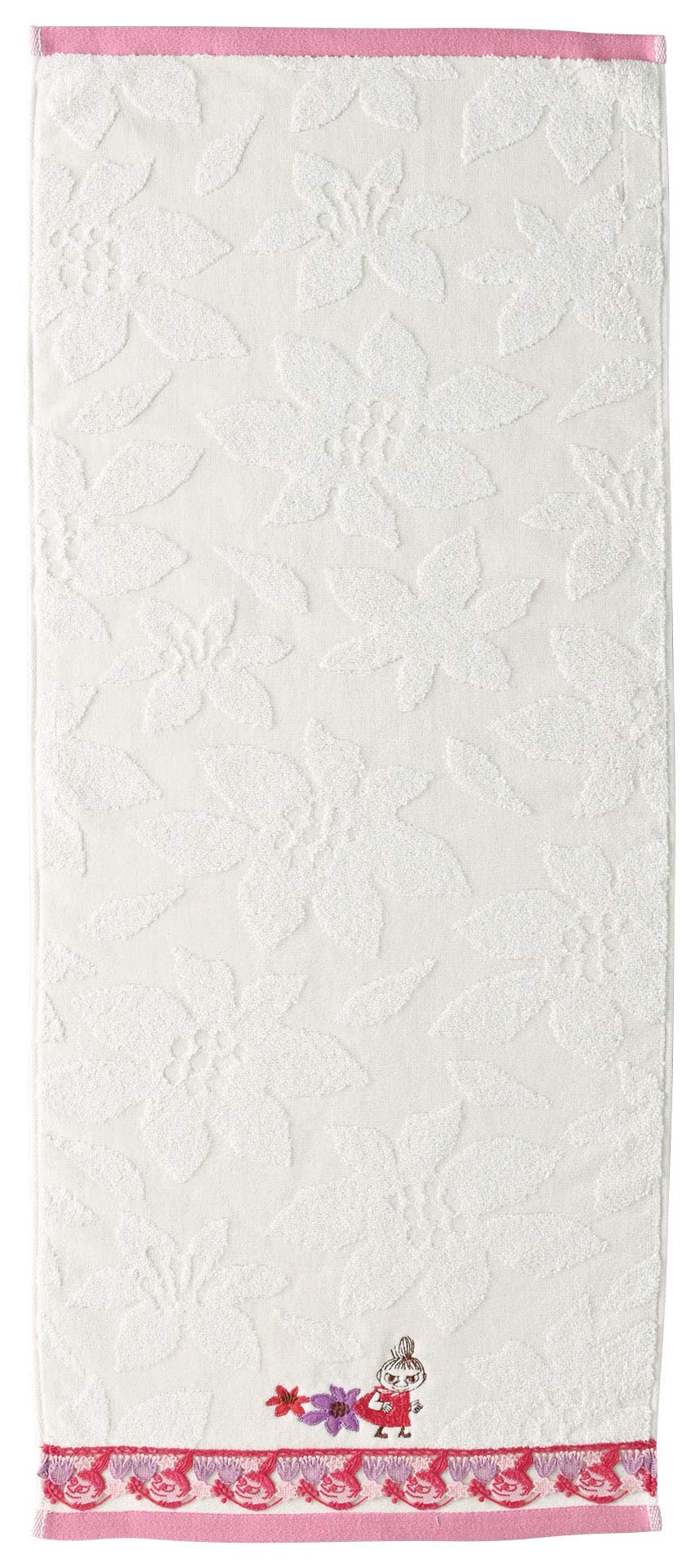 

Marushin Moomin Кружево Цветение Антибактериальное Полотенце для Лица, 34 x 80 см, 100% Хлопок, Дезодорирующее, 1405028400, Прибл.